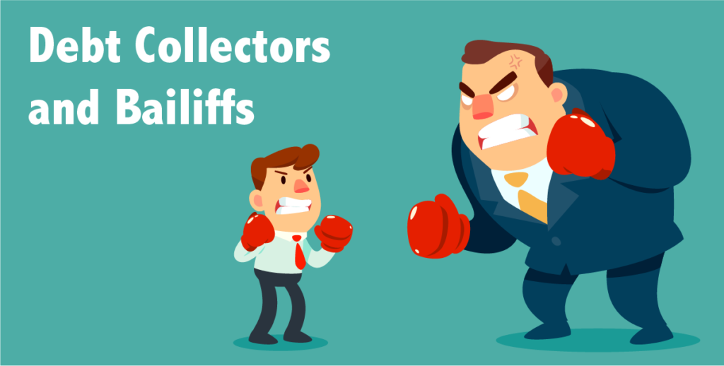 debt collectors and bailiffs