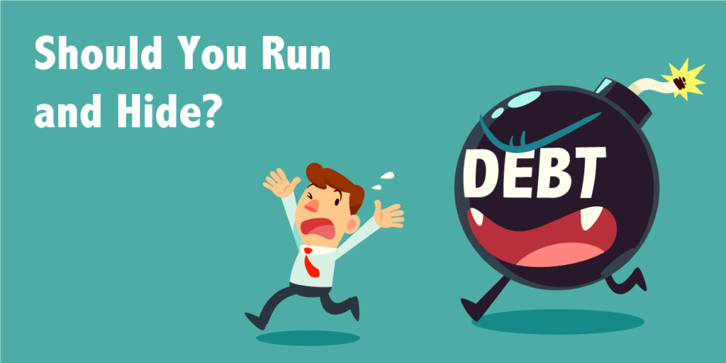 running away from your debt