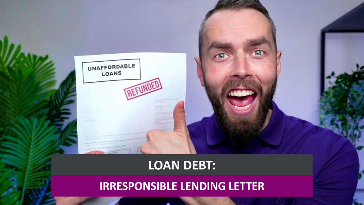 Irresponsible Debt Lending Letter
