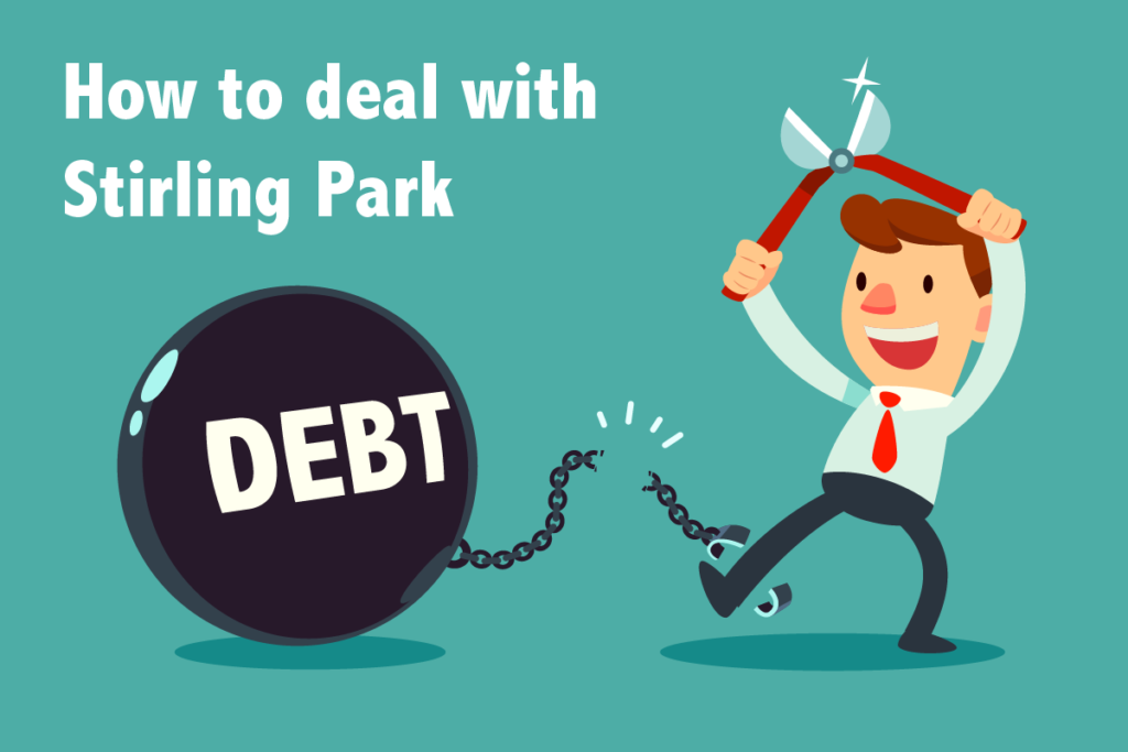 how to deal with stirling park debt letter