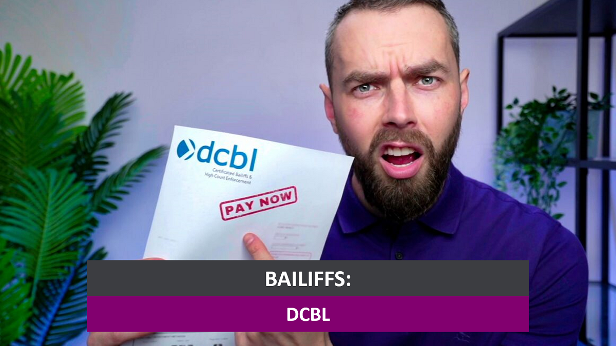 DCBL Bailiffs Debt Letter