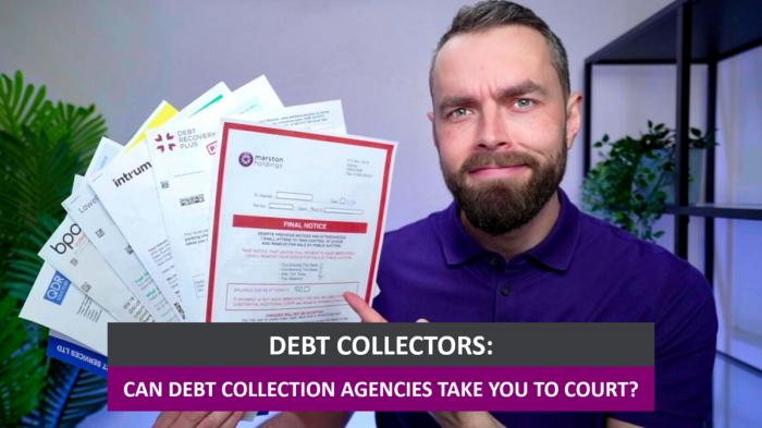 Can Debt Collection Agencies Take You To Court