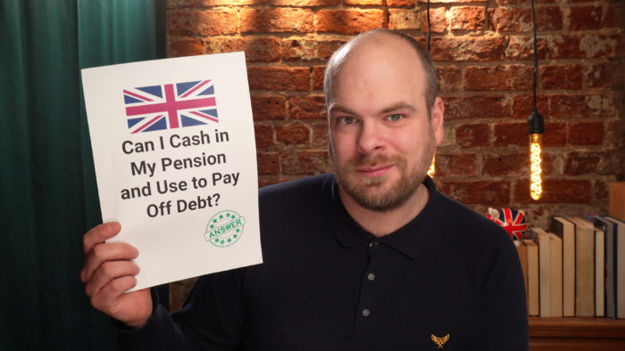 cash in pension and use to pay off debt