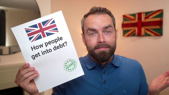 how do people get into debt uk
