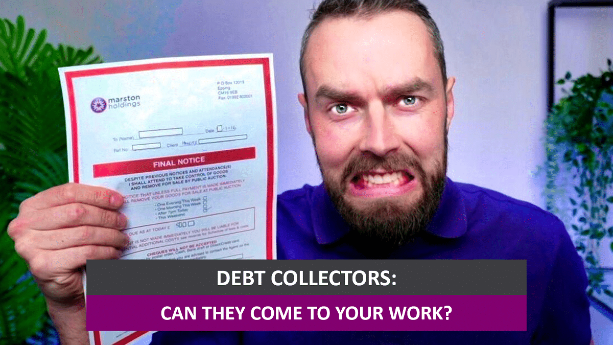 Can Debt Collectors Come To Your Work