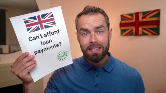 Can't Afford Loan Repayment