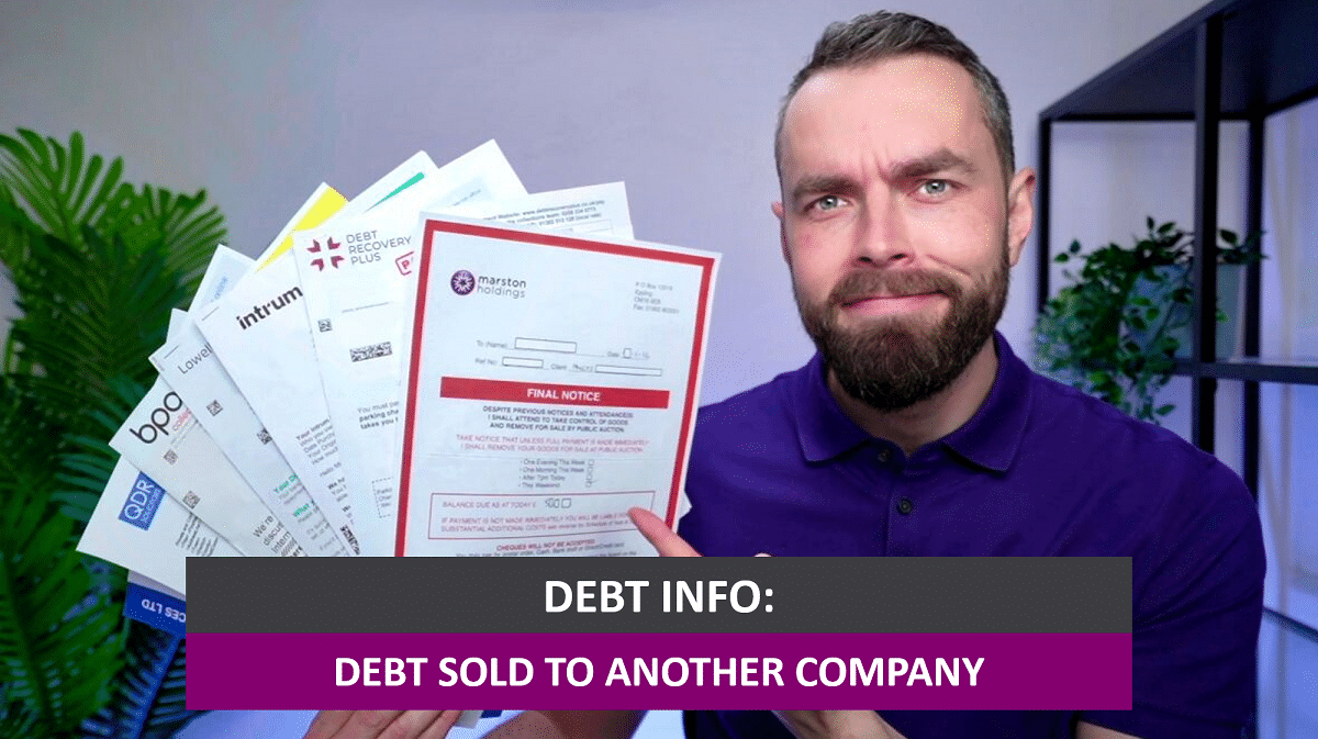 Debt Sold To Another Company