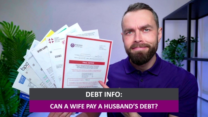 If A Wife Pays A Husband Debt Is It Ok Risks