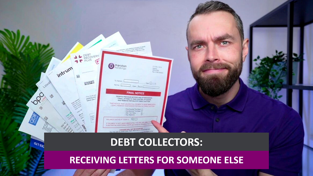 Receiving Debt Letters for Someone Else