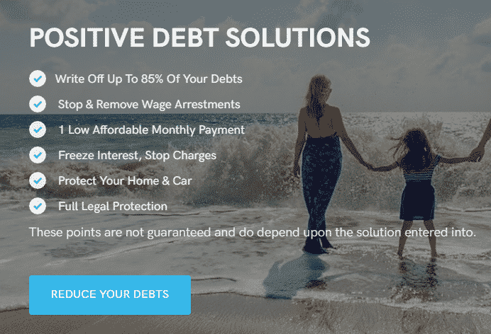 Positive Debt Solutions Website Review