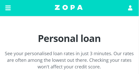 Zopa Loan Website Review