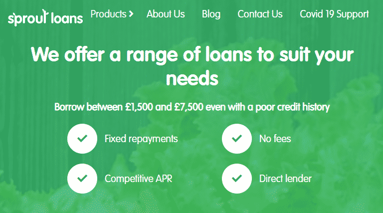 Sprout Loans Website Reviews