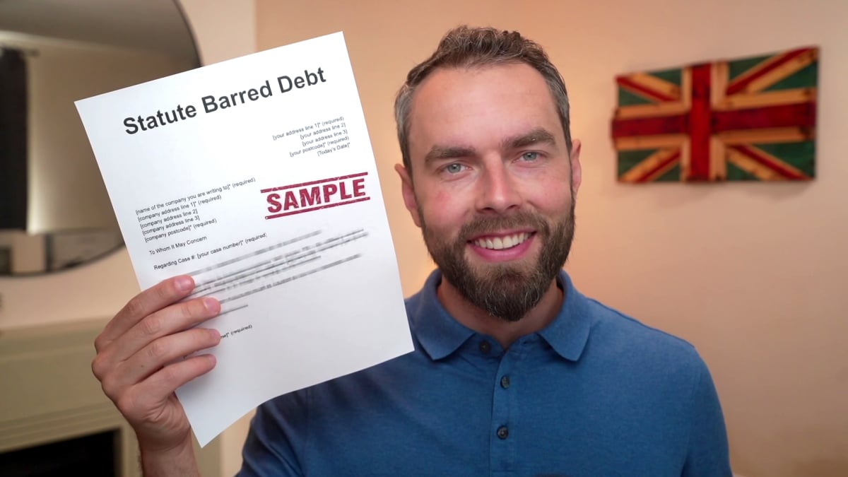 Statute Barred Debt Sample Letter Templates