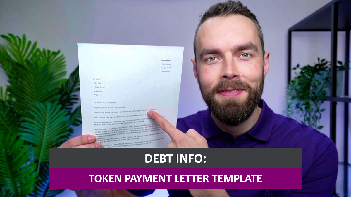 Token Payment Letter Template