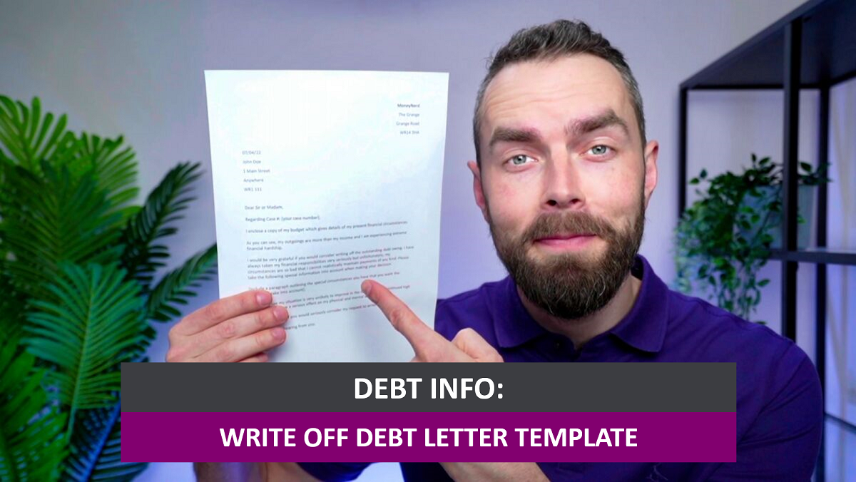 Write Off Debt Letter Template