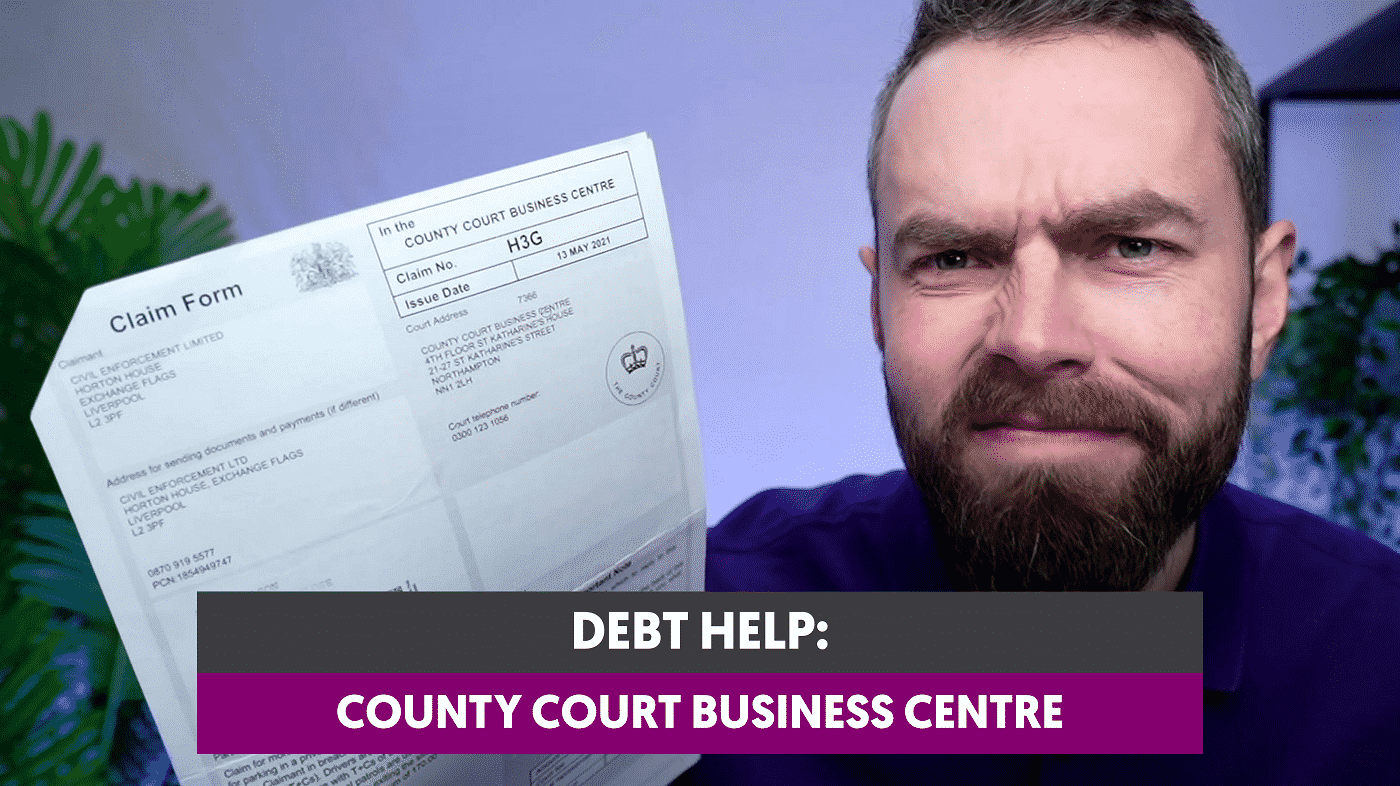 County Court Business Centre Letter