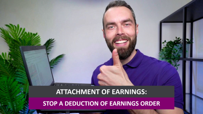 How To Stop A Deductions Of Earnings Order