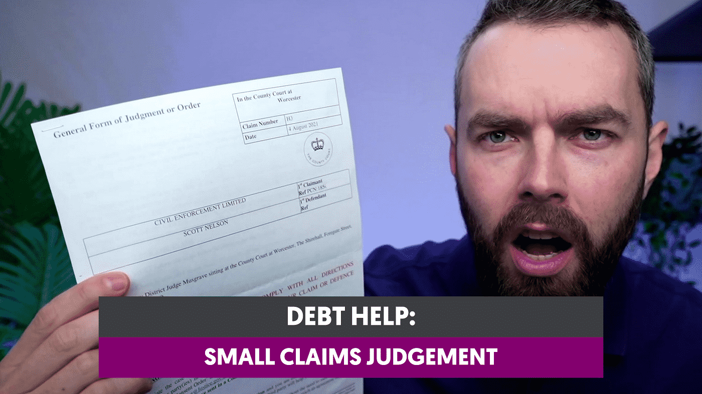 Small claims judgement payment letter