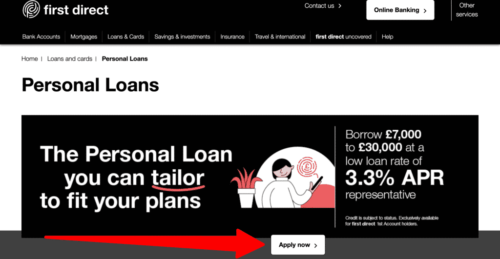 First Direct Personal Loan Review