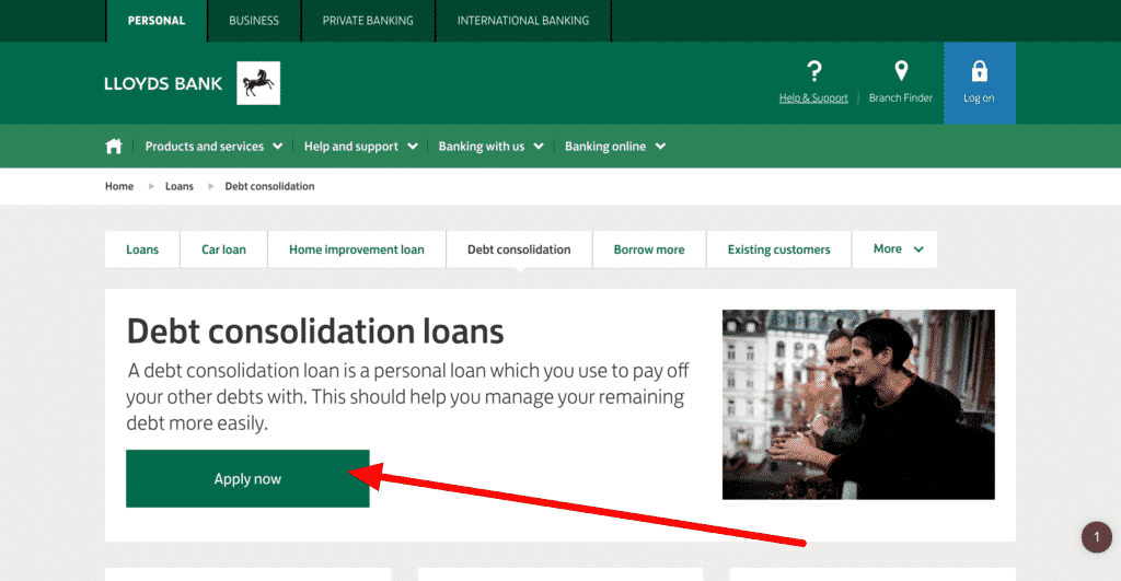 Lloyds Debt Consolidation Loan Review