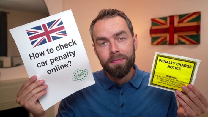 Check car penalty online