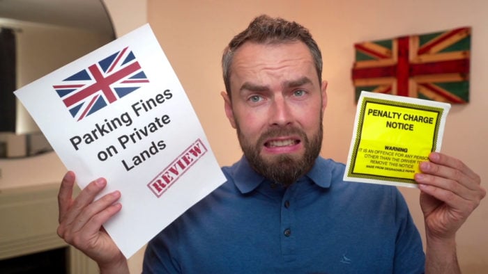 Parking fines private land
