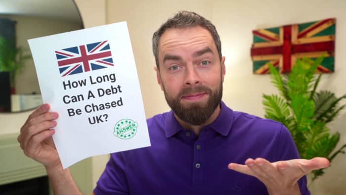 How long can a debt be chased UK