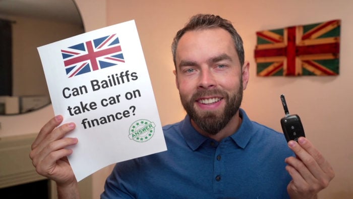 bailiffs take car finance