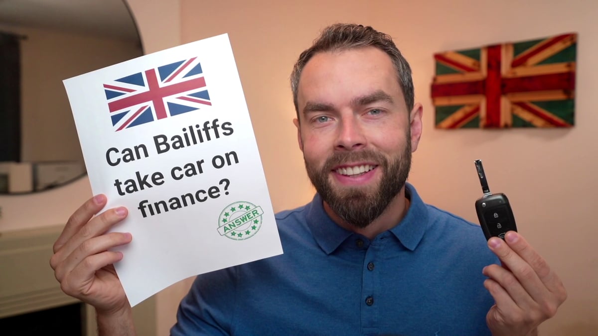 Can bailiffs take a car on finance?