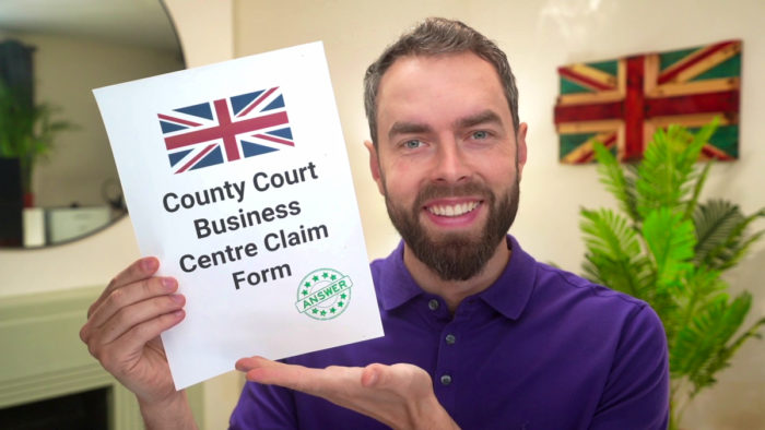 County Court Business Centre Claim Form