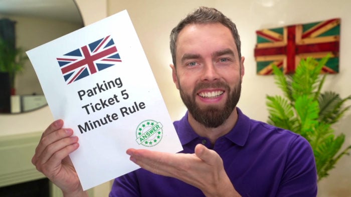 Parking Ticket 5 Minute Rule