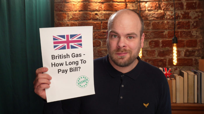 british gas how long to pay bill