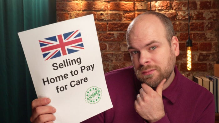 selling home to pay for care