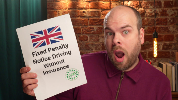 fixed penalty notice driving without insurance