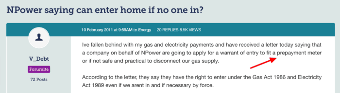 Can an energy company leave you without gas