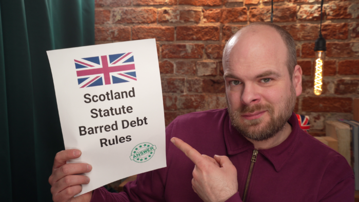 scotland statute barred debt
