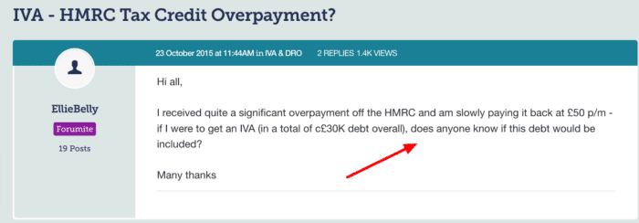 HMRC Debt and IVA