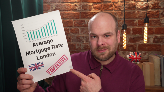 average mortgage rate london