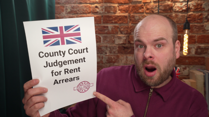 county court judgement rent arrears
