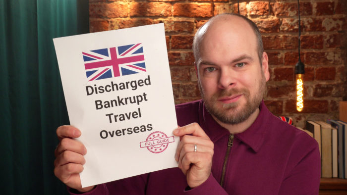 discharged bankrupt travel overseas