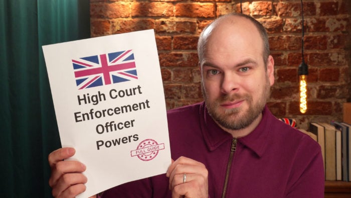 high court enforcement officer powers
