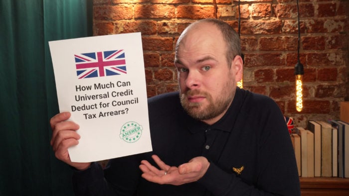 universal credit deduct council tax arrears