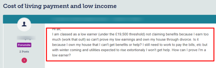 What is a low salary in the UK