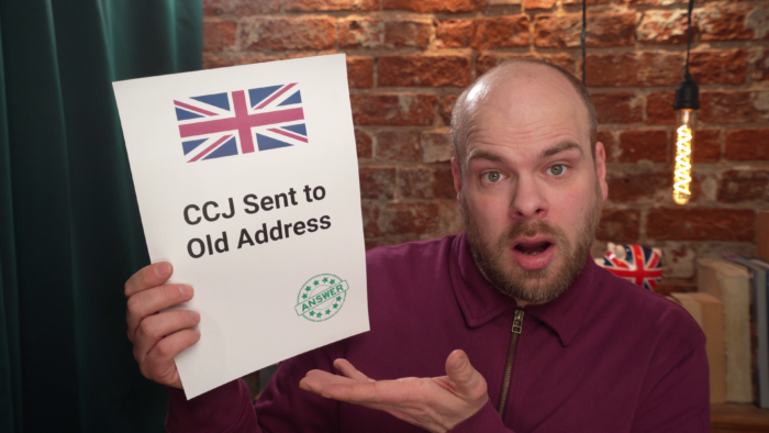 ccj sent to old address