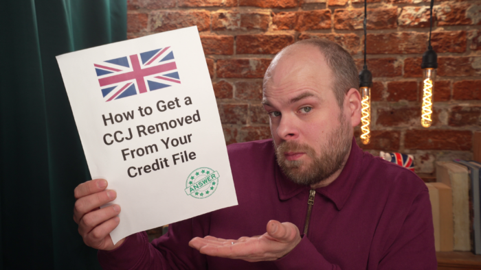 get ccj removed from credit file