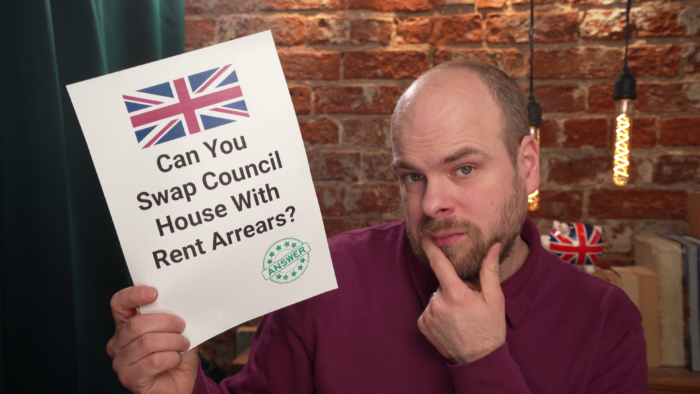 swap council house rent arrears