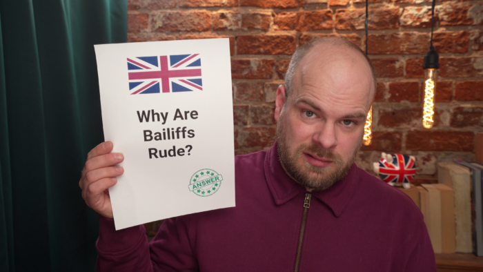 why are bailiffs rude