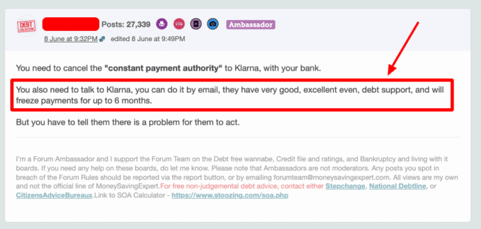 KLARNA WON T LET ME PAY visual data 5