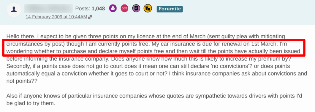 do-you-have-to-tell-insurance-about-points-straight-away-2023-laws