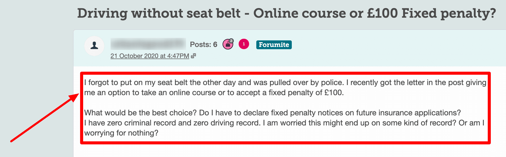 Seat Belt Fine Do I Pay or Appeal?